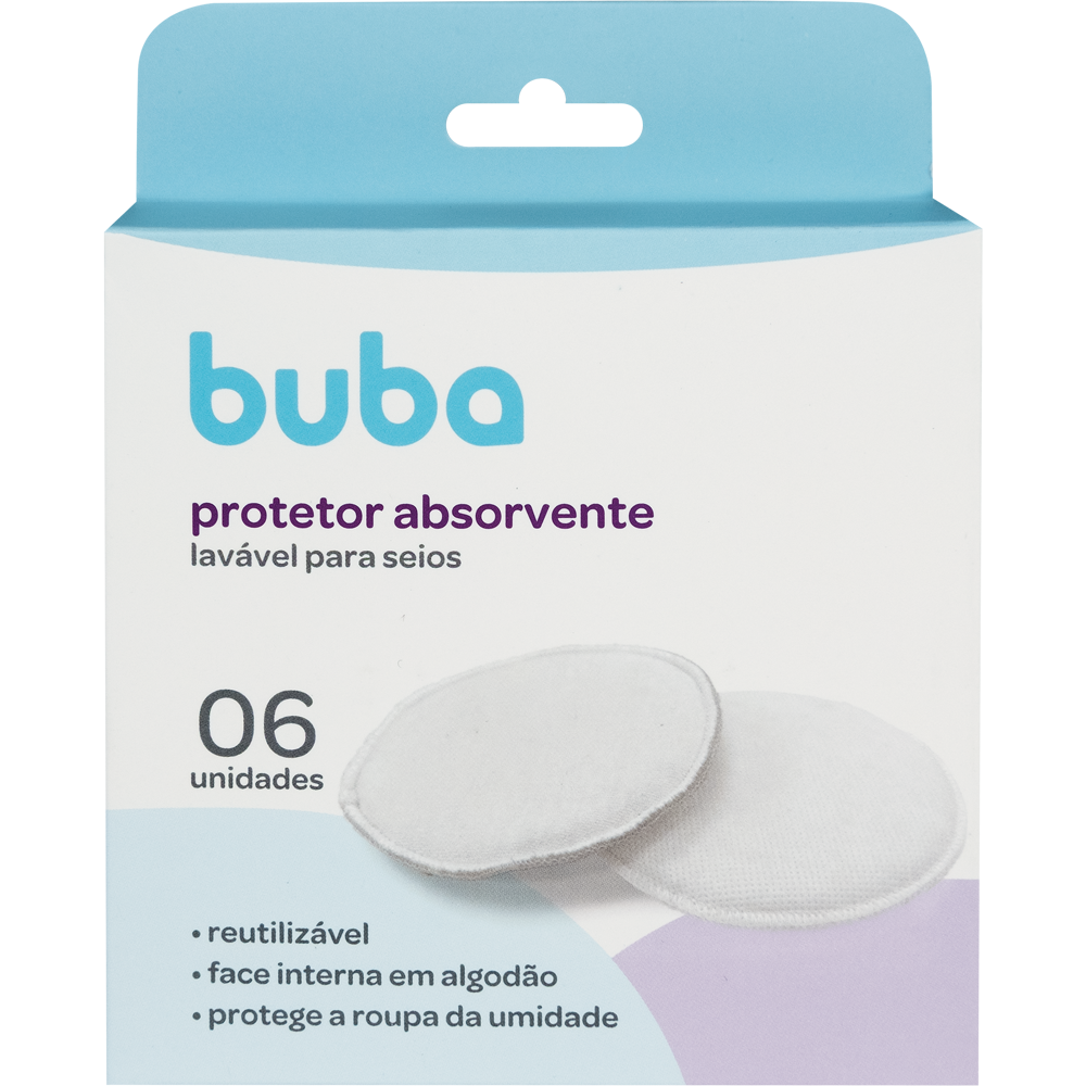 Protetor Absorvente Lavável para Seios