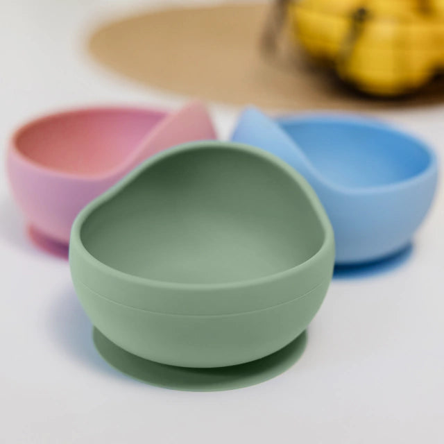 Bowl em Silicone Verde