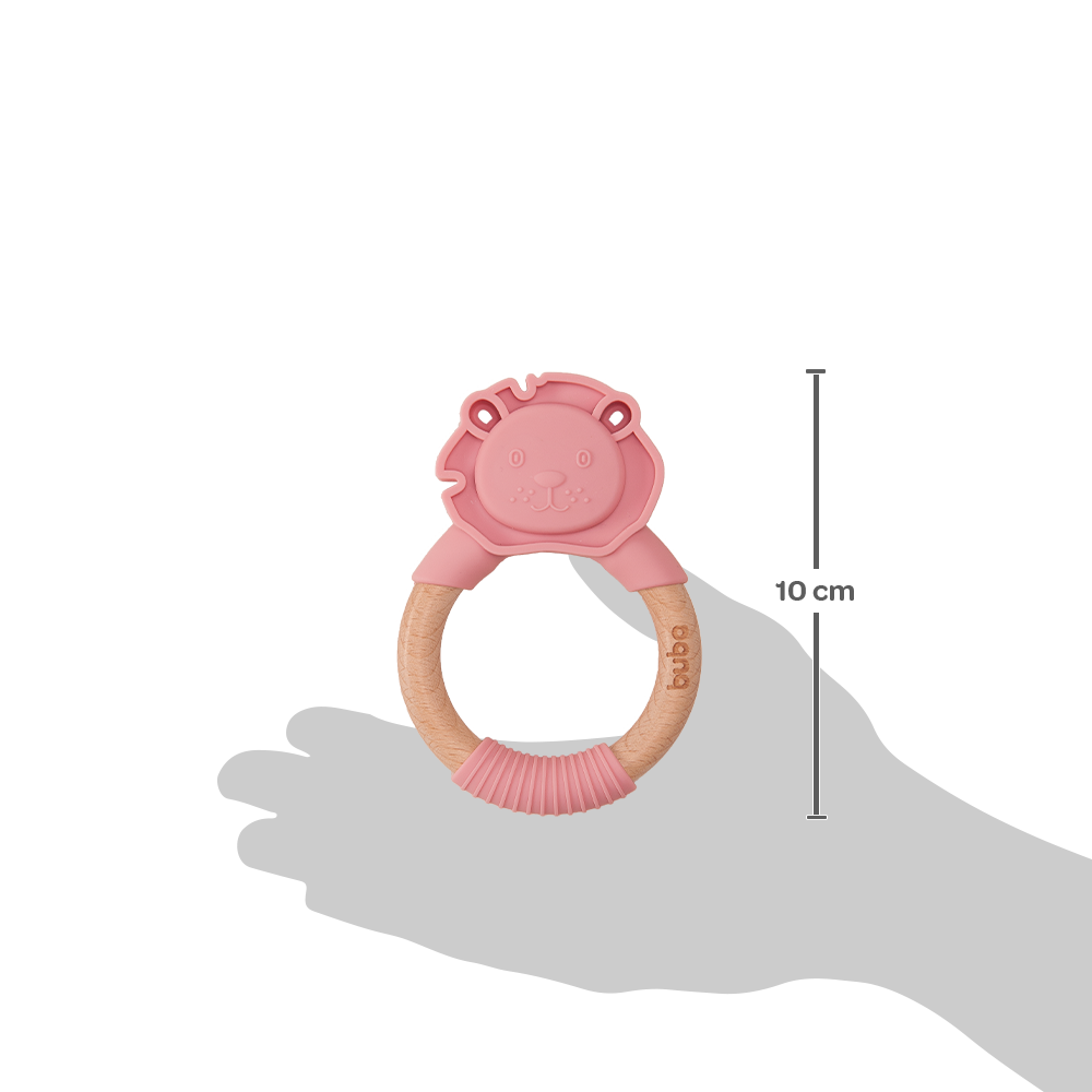Mordedor em Silicone Rosa