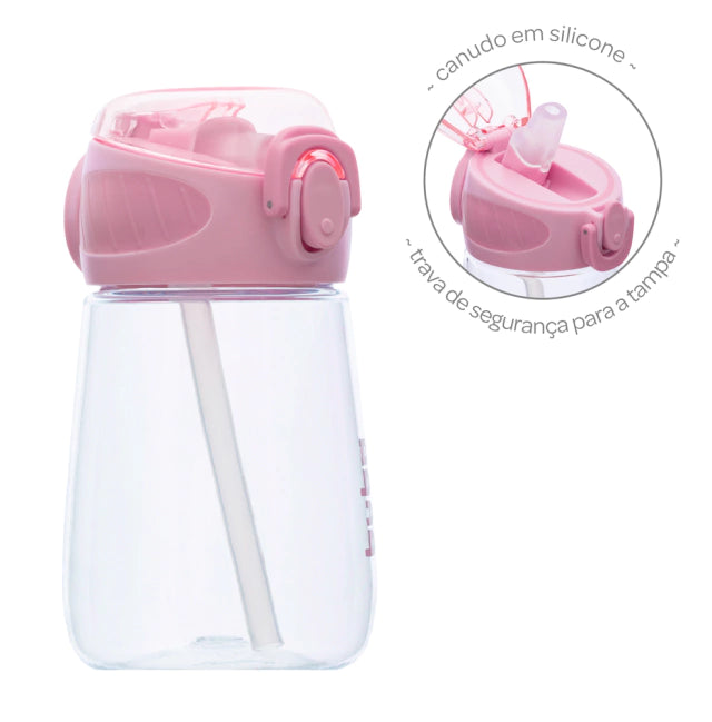 Garrafinha Tritan Rosa