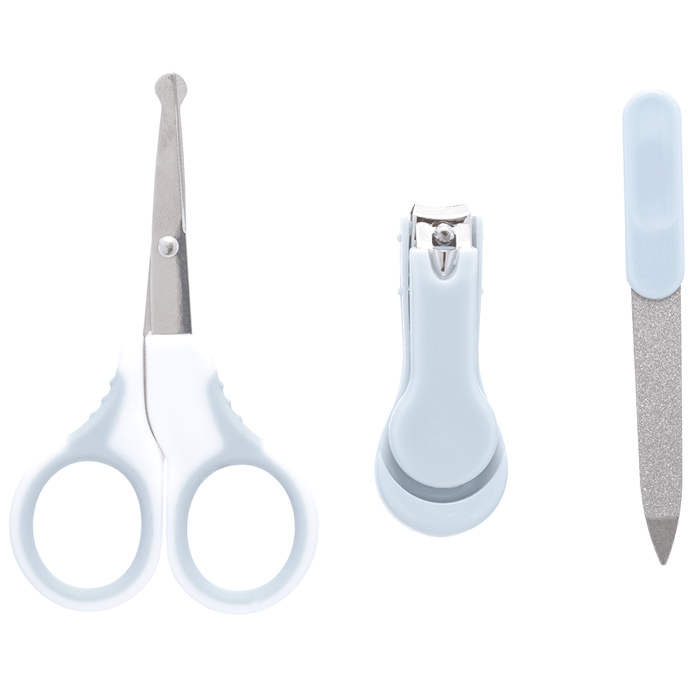 Kit Manicure com Estojo - Azul