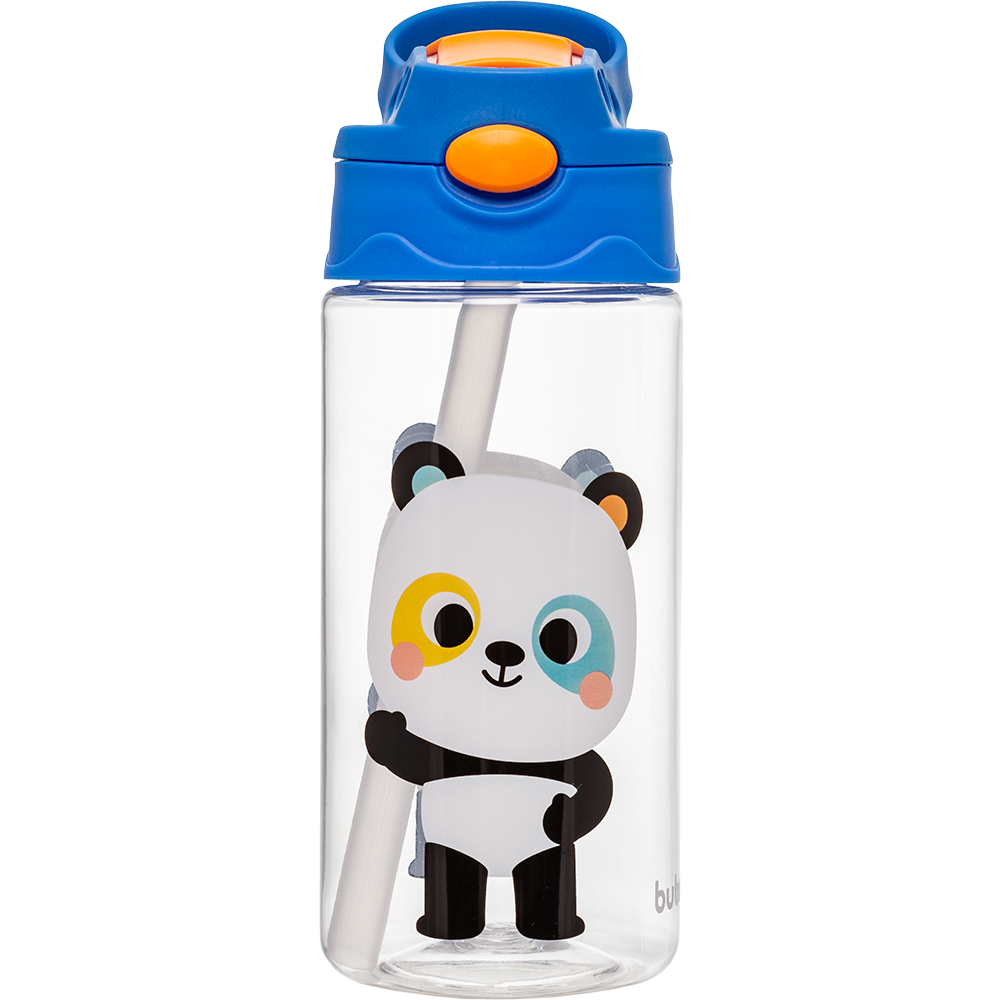 Garrafinha Tritan Zoo com Canudo - Panda