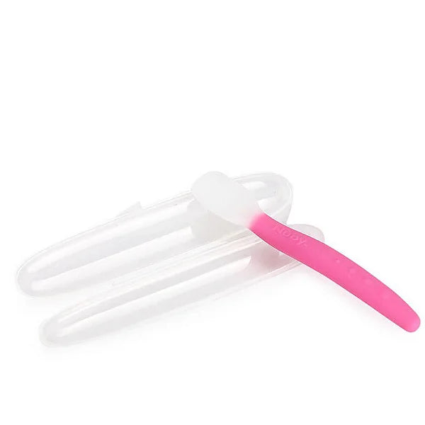 Colher Silicone Rosa
