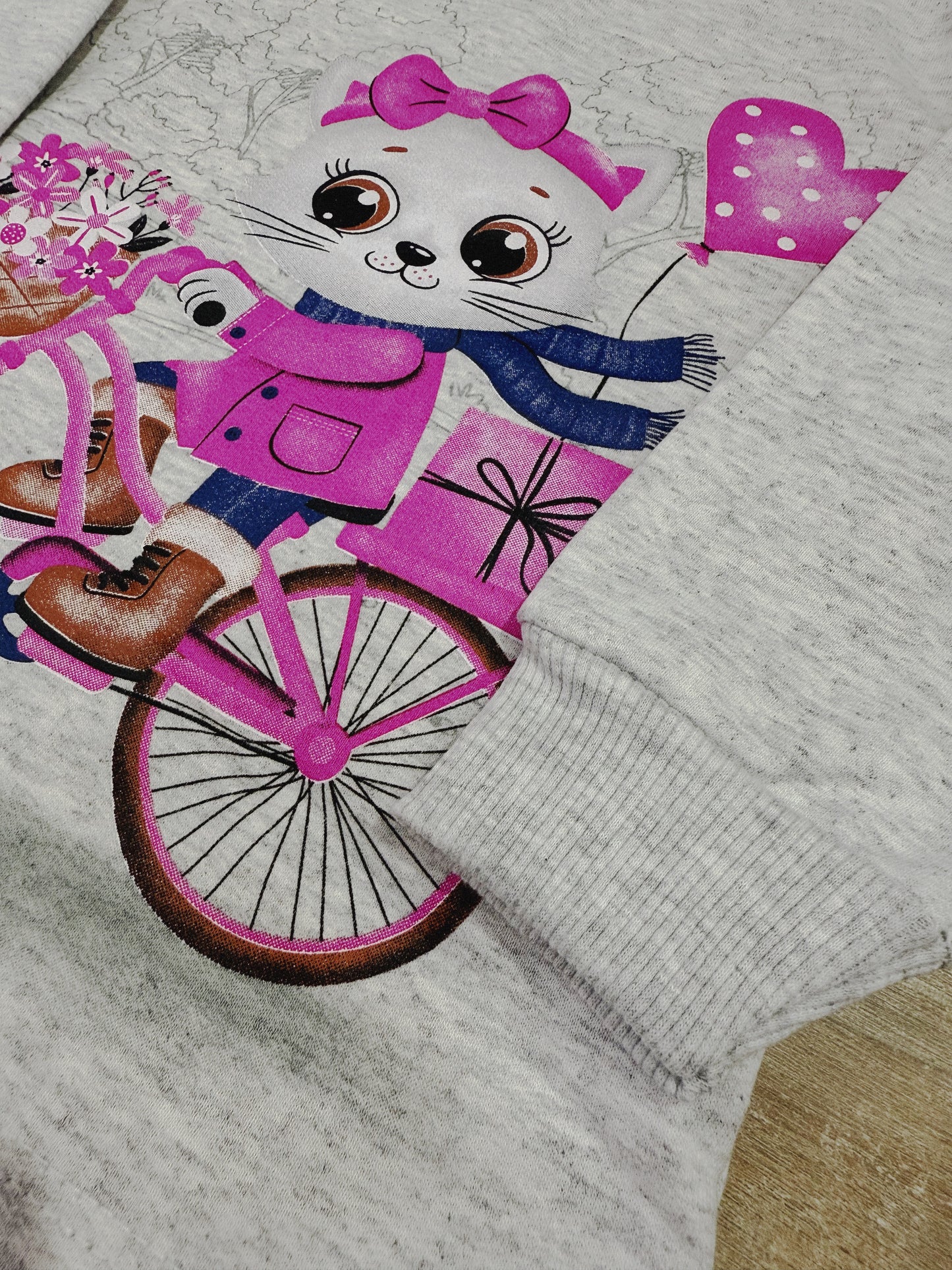 Conjunto Infantil Gatinha no Parque