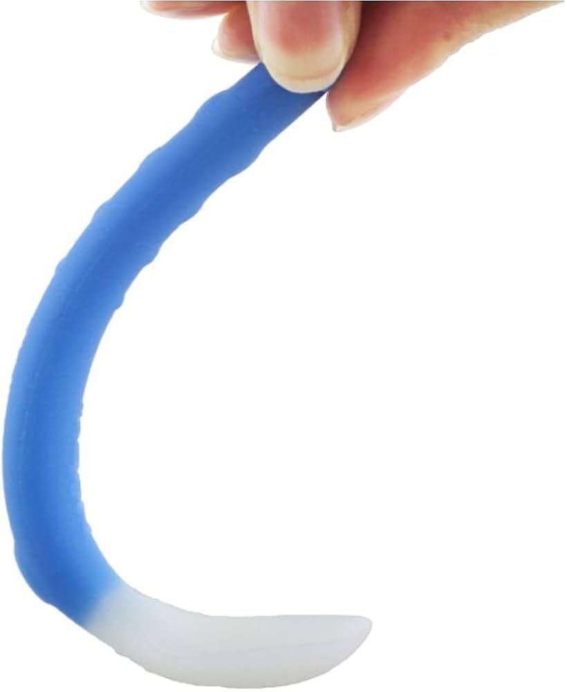 Colher Silicone Azul