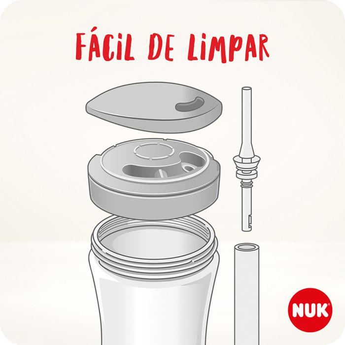 Copo Action com Canudo 230 ml Polvo