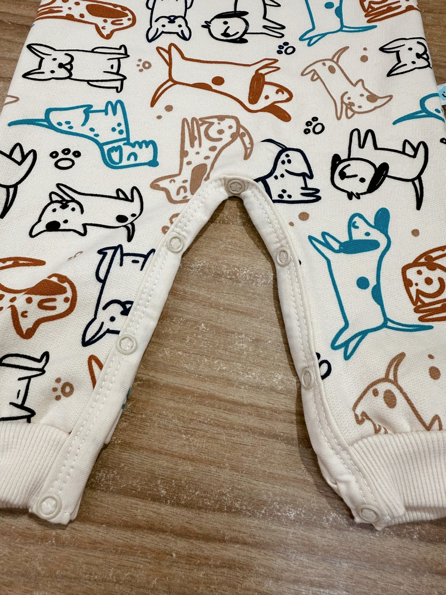 Conjunto Infantil Menino Body Manga Longa E Macacão Em Algodão