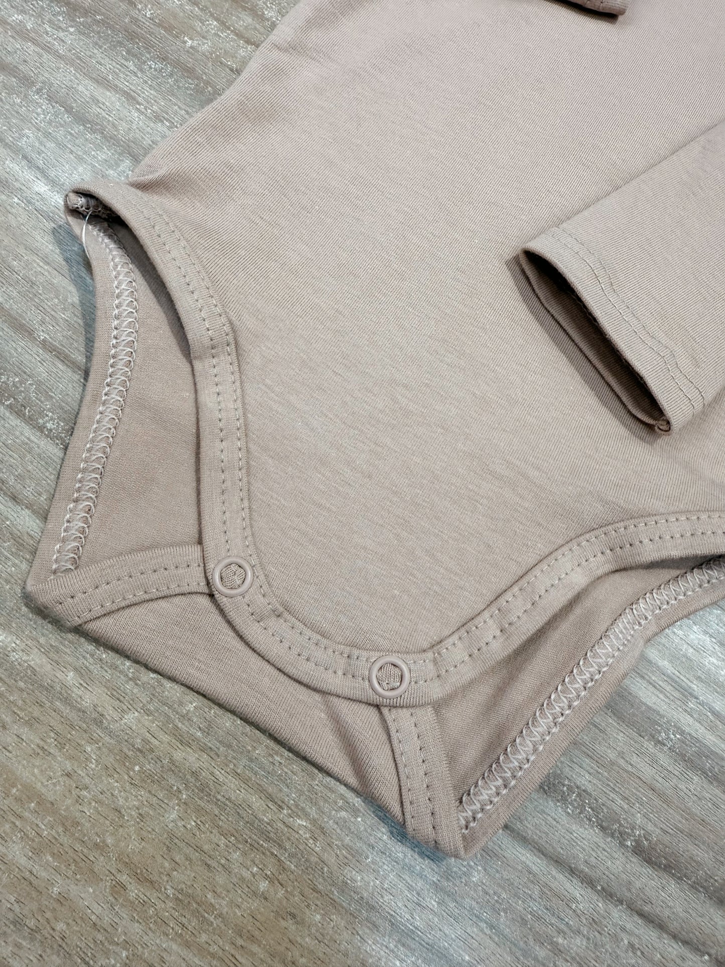 Conjunto Infantil Menino Body Manga Longa E Macacão Em Algodão
