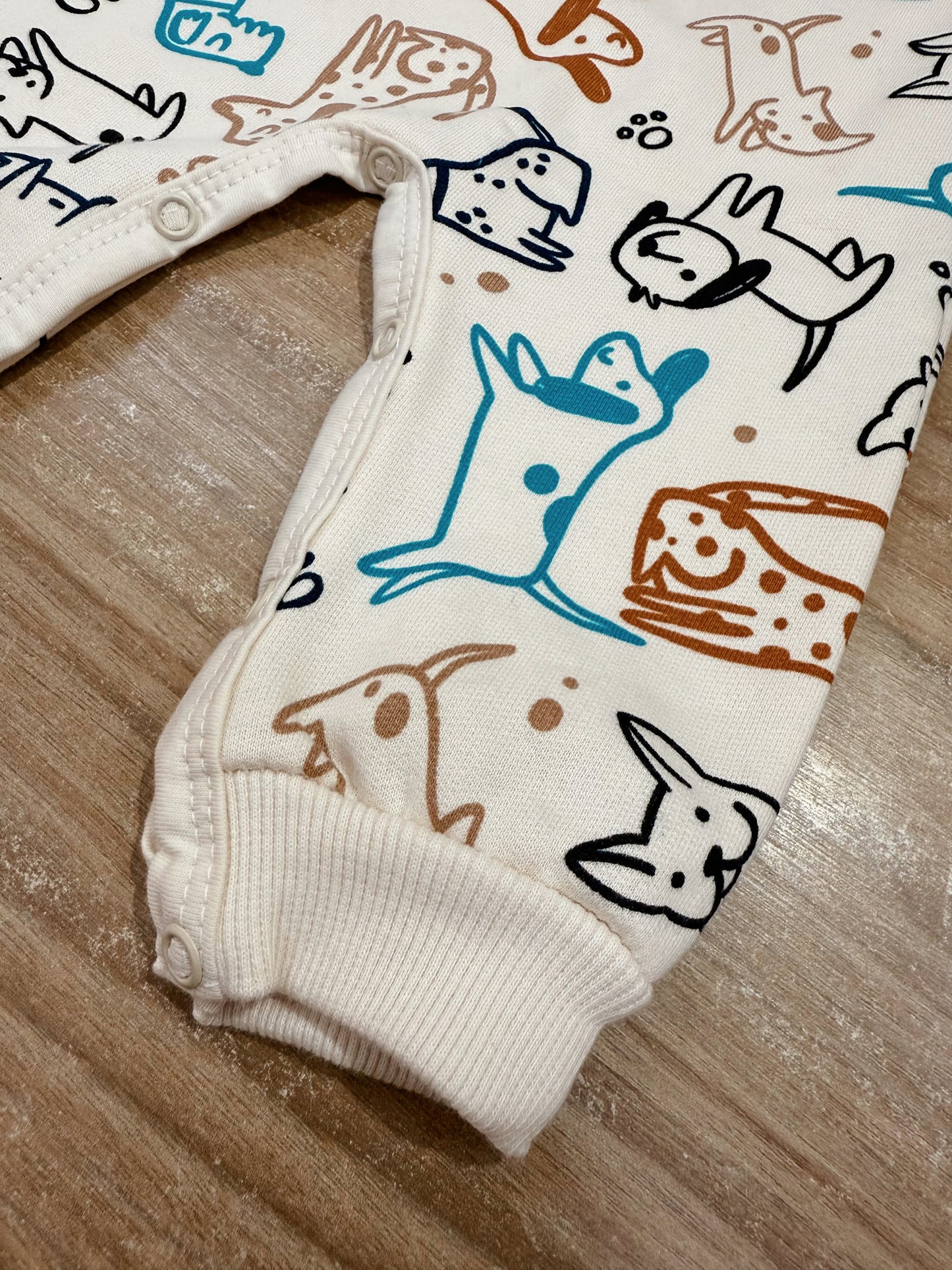 Conjunto Infantil Menino Body Manga Longa E Macacão Em Algodão