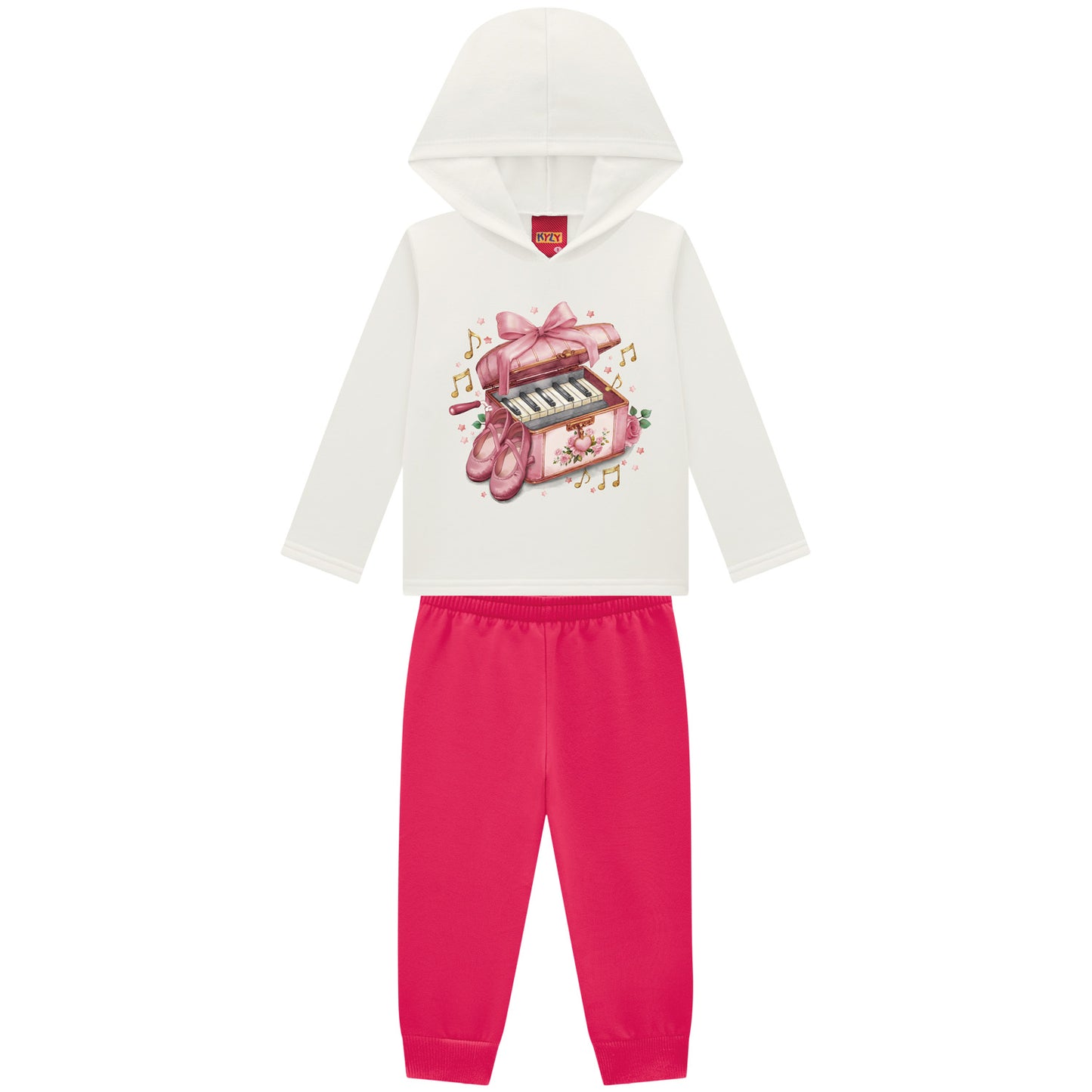 Conjunto Infantil Caixinha Bailarina