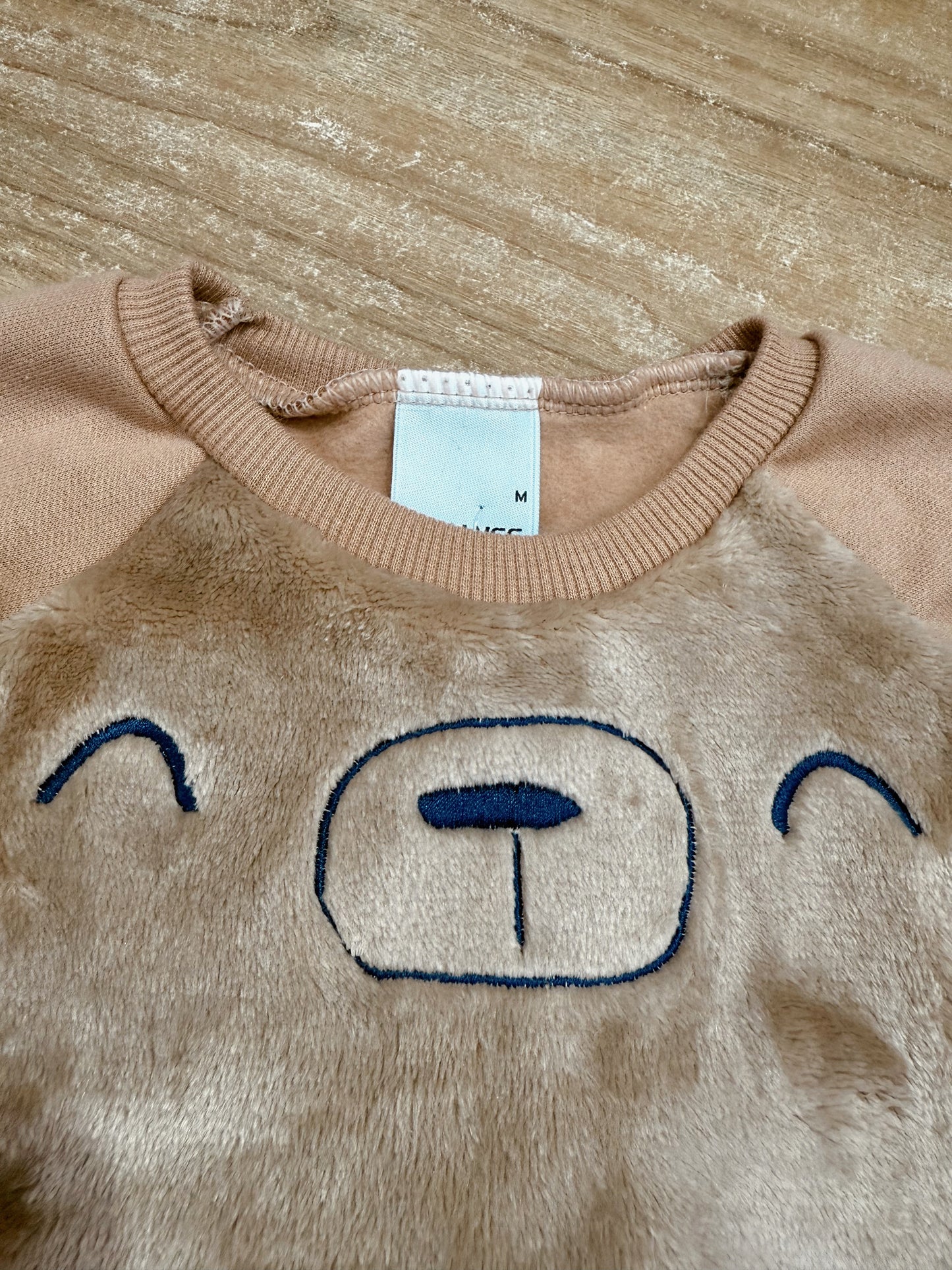 Conjunto Infantil Menino Blusão Com Bordado Em Pelúcia