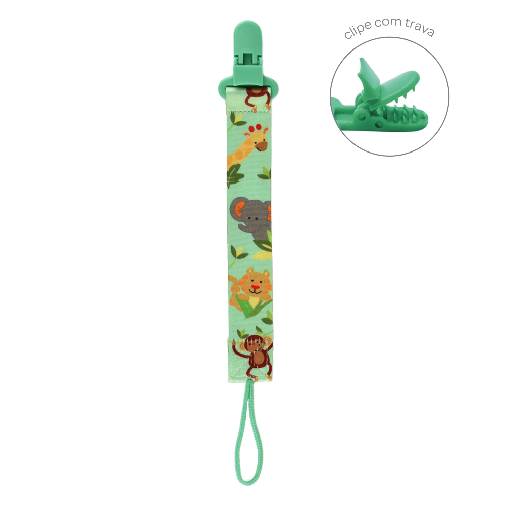 Prendedor de Chupeta - Safari