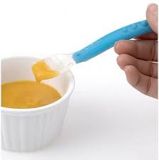 Colher Silicone Azul