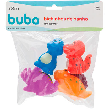 Bichinhos de Banho Dinossauros
