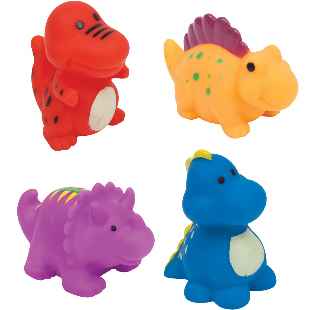 Bichinhos de Banho Dinossauros