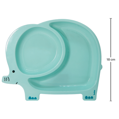 Pratinho com Divisórias Elefante - Azul