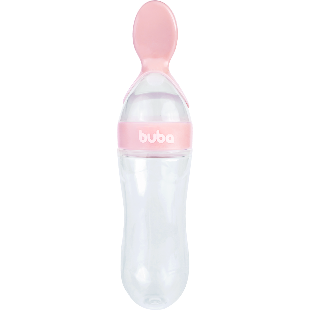 Colher Dosadora em Silicone 90 ml - Rosa