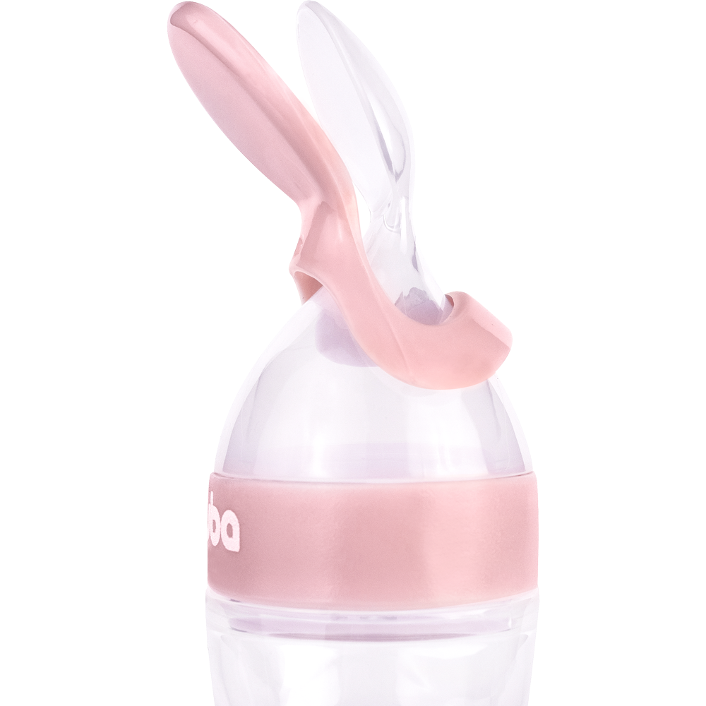 Colher Dosadora em Silicone 90 ml - Rosa