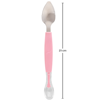 Colher 2 em 1 Rosa