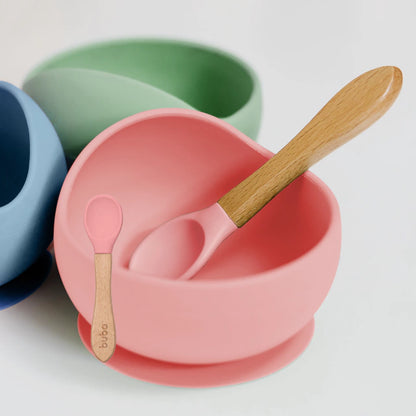 Bowl em Silicone Rosa