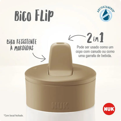 Copo de Treinamento Infantil Mini-Me Flip Inox Lilás