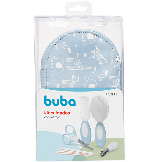 Kit Cuidados com Estojo Azul