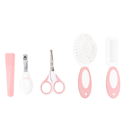 Kit Cuidados com Estojo Rosa