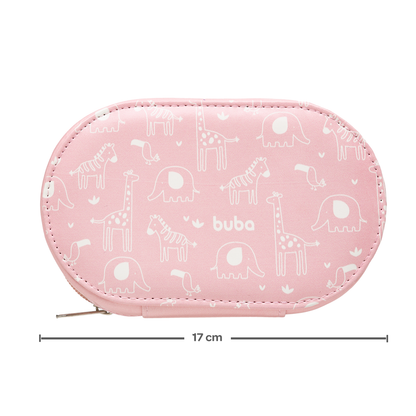 Kit Cuidados com Estojo Rosa