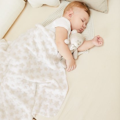 Mantinha com Ursinho - Bege