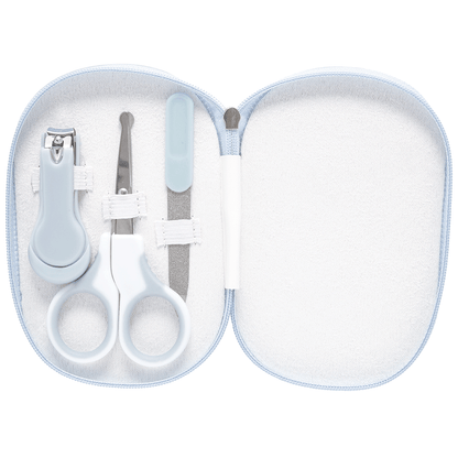 Kit Manicure com Estojo - Azul