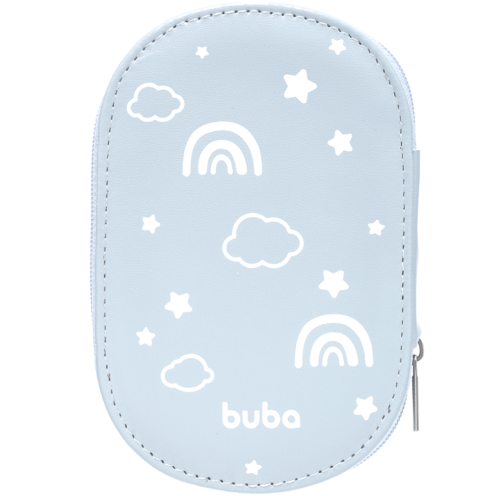 Kit Manicure com Estojo - Azul