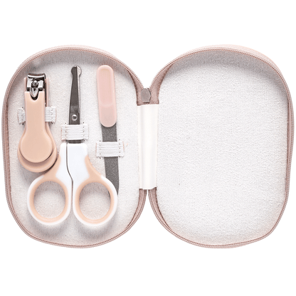 Kit Manicure com Estojo - Rosa