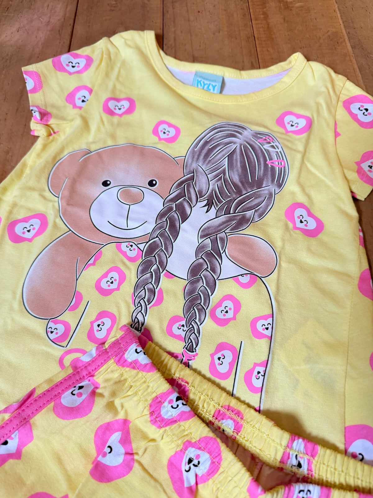 Pijama Infantil Menina - Urso amigo
