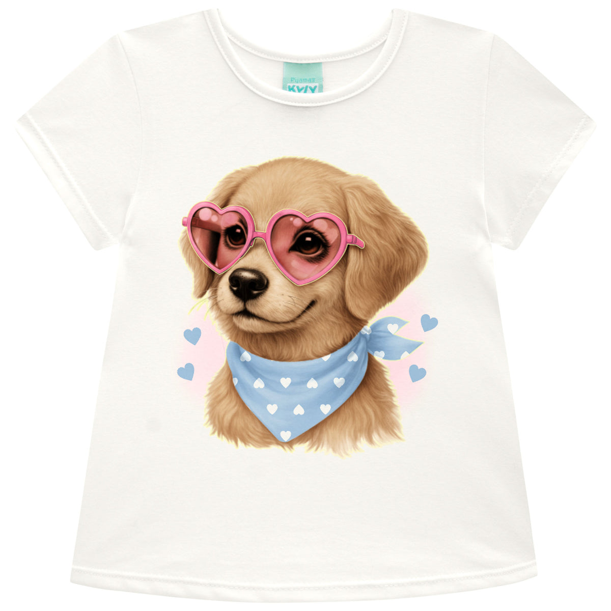 Pijama Infantil Menina - Dog Azul