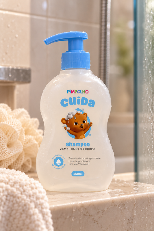 Shampoo Pimpolho 2 em 1 - Cabelo e Corpo