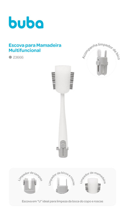 Escova para Mamadeira Multifuncional