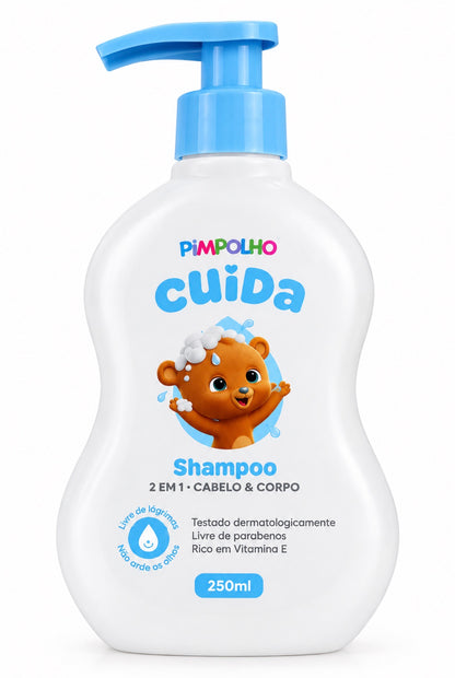 Shampoo Pimpolho 2 em 1 - Cabelo e Corpo