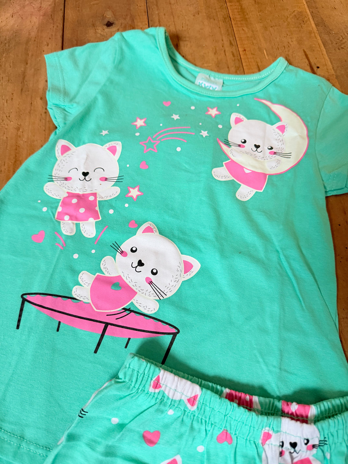 Pijama Infantil Menina - Gatinha