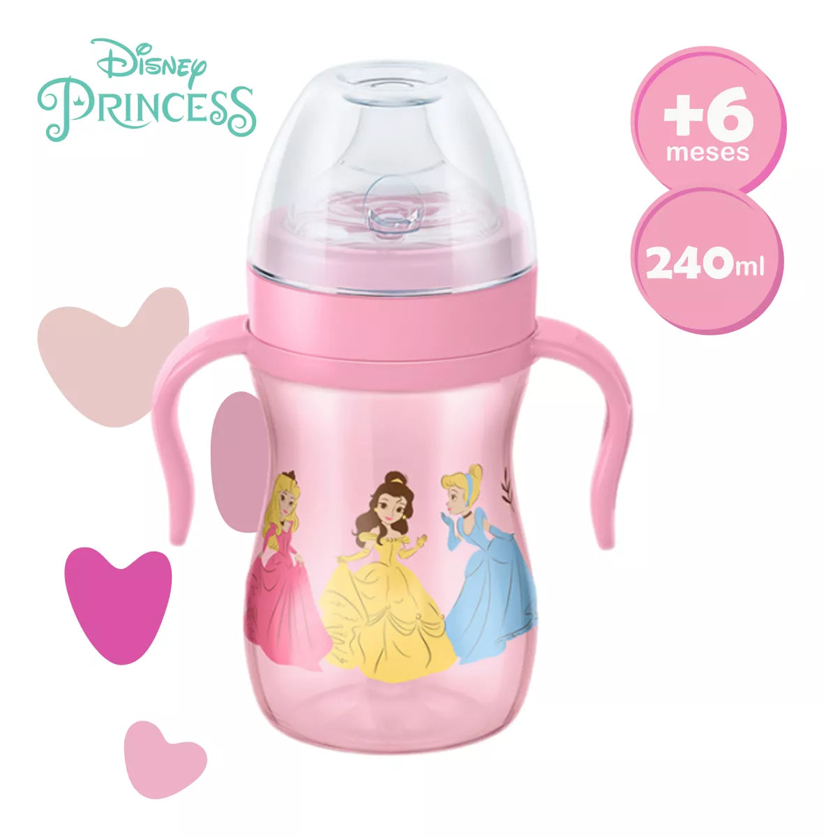 Copo Evolution Princesas 240 ml