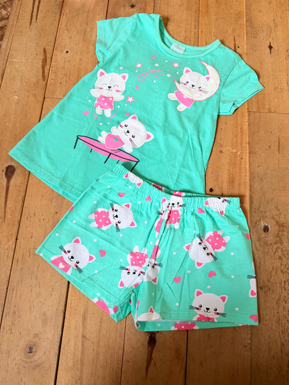Pijama Infantil Menina - Gatinha
