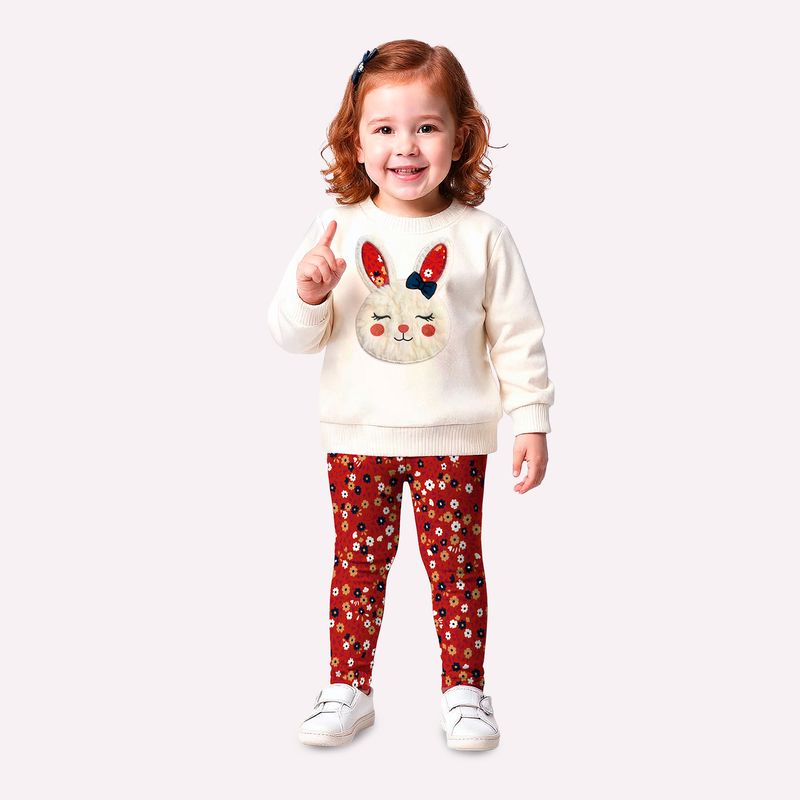 Conjunto Infantil Menina Coelhinho