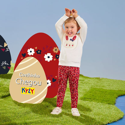 Conjunto Infantil Menina Coelhinho