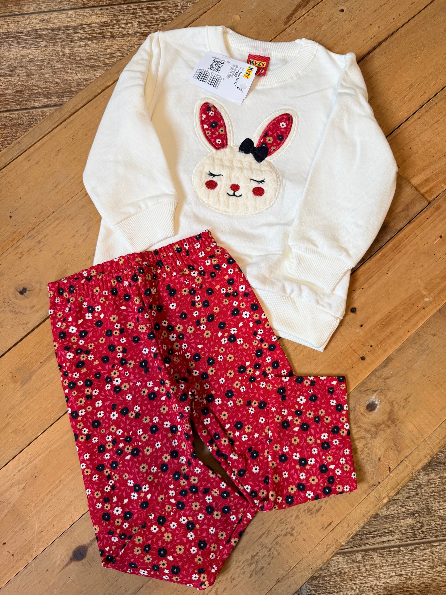 Conjunto Infantil Menina Coelhinho