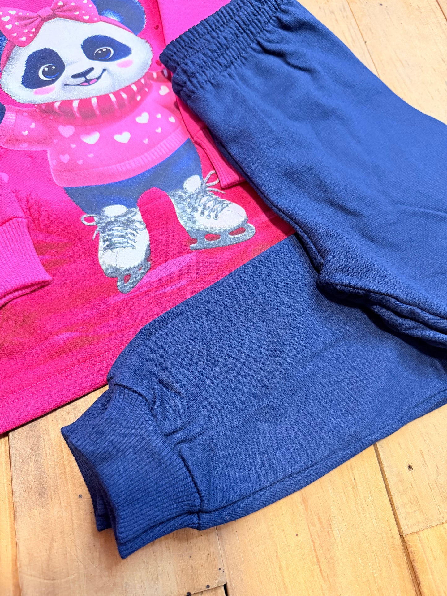 Conjunto Infantil Menina Panda