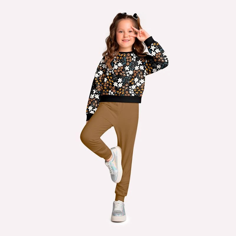 Conjunto Infantil Menina Flores