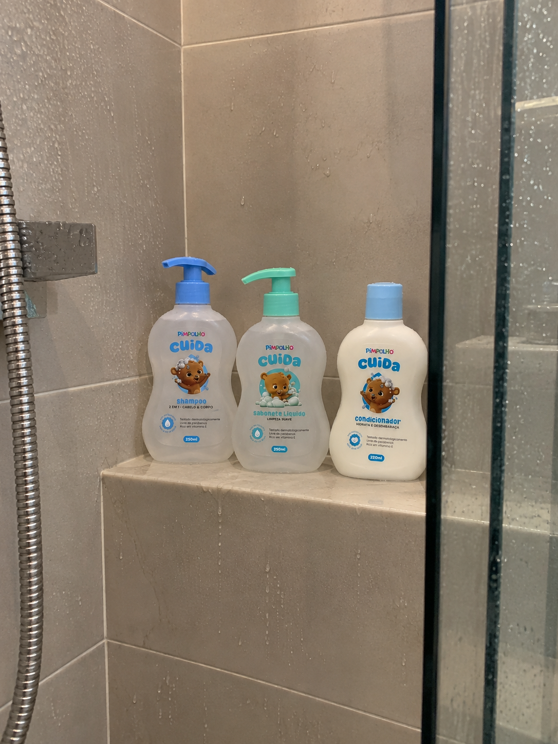 Kit Banho Pimpolho - Shampoo + Condicionador + Sabonete