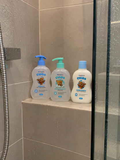 Kit Banho Pimpolho - Shampoo + Condicionador + Sabonete