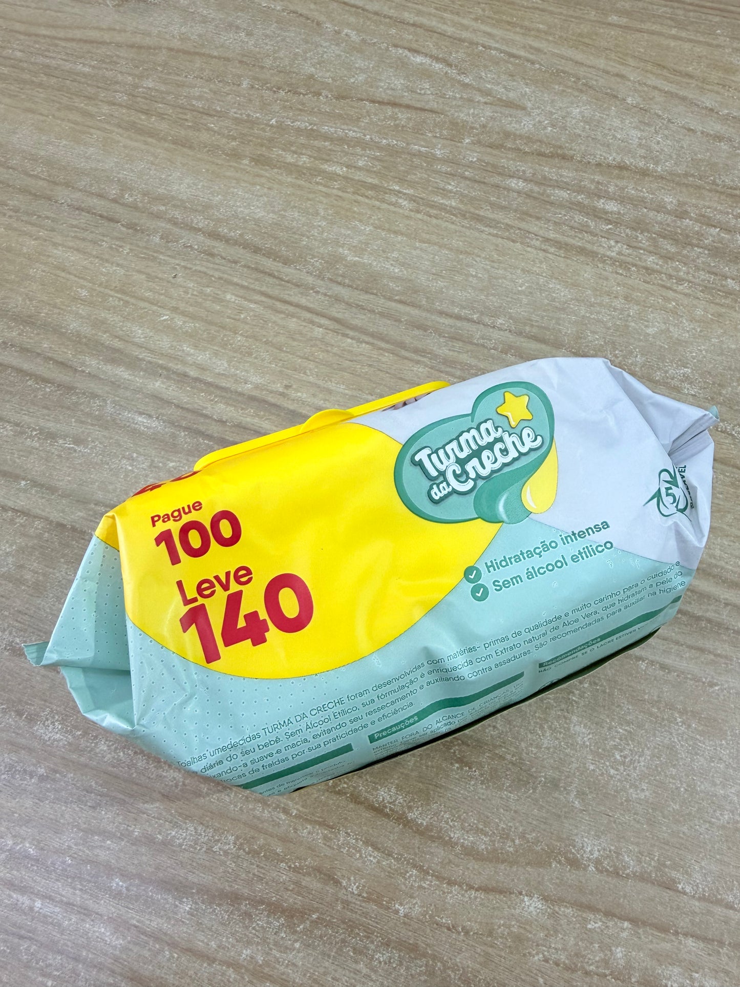 Lenço Umedecido Turma da Creche