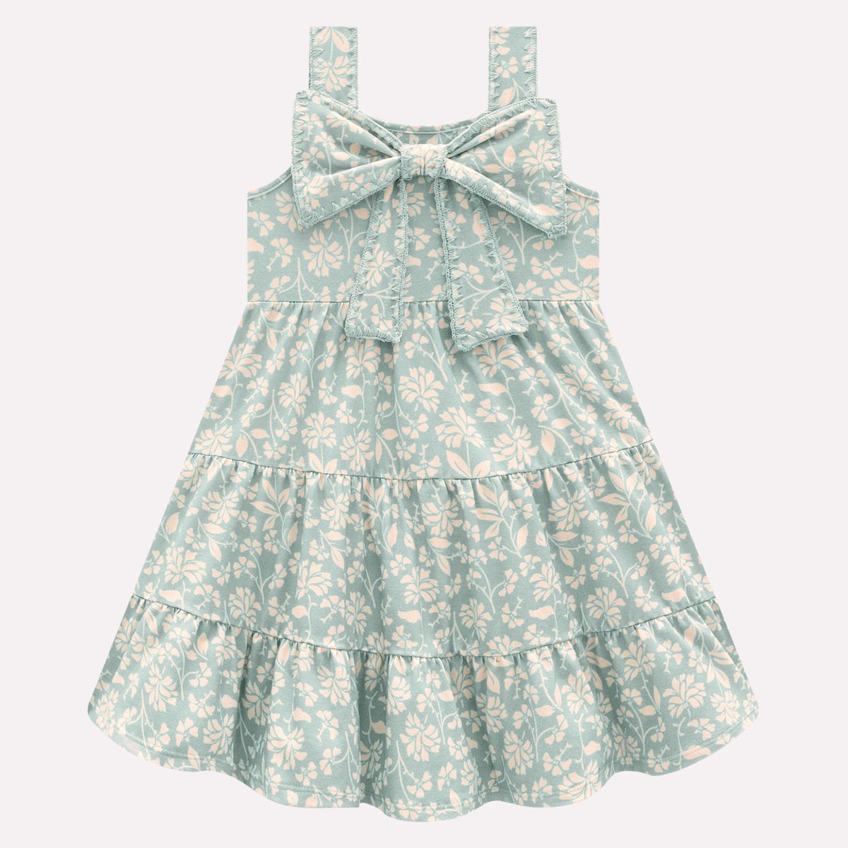 Vestido Laço - Verde