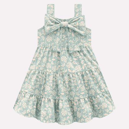 Vestido Laço - Verde